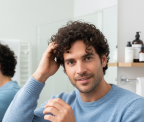 capelli ricci uomo